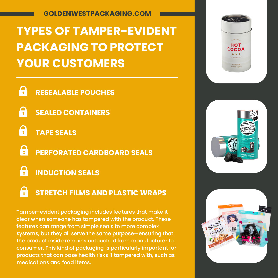 Types of Tamper-Evident Packaging To Protect Your Customers